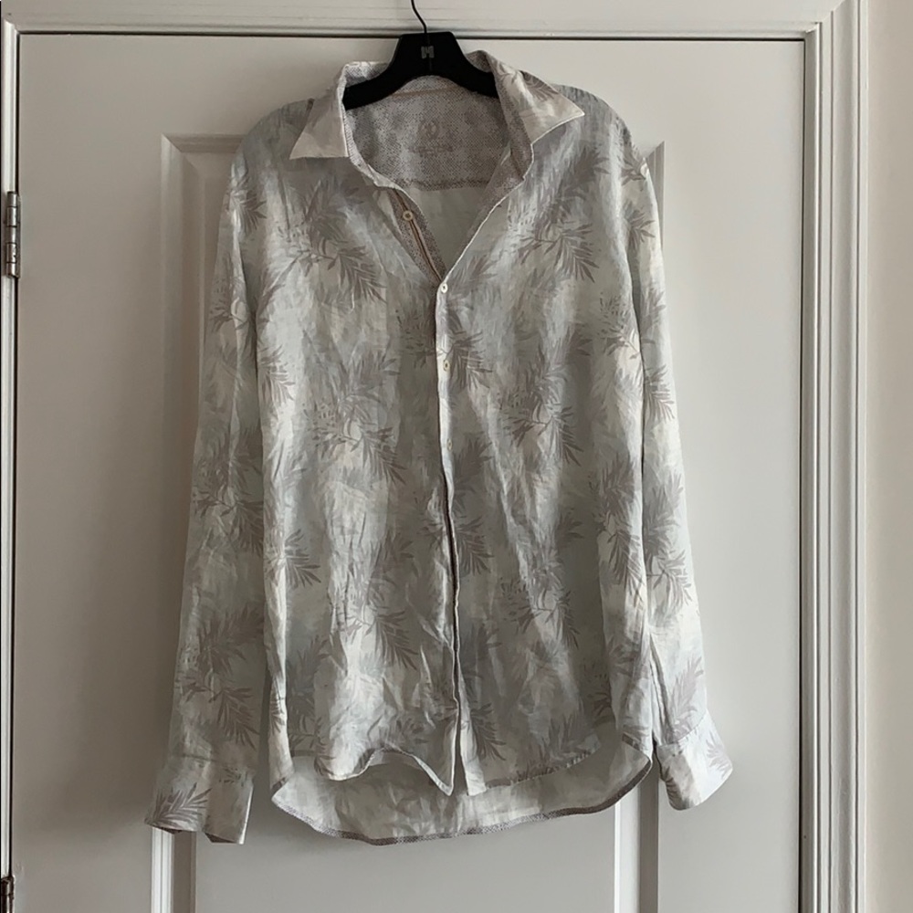 Bugatchi Long Sleeve Button Down Shirt.